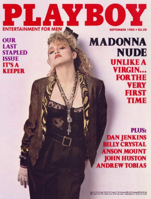 В 1985 году, в сентябрьском номере журнала Playboy появились очень откровенные фотографии Мадонны , которая к тому моменту уже была звездой, и стремительно двигались к титулу суперзвезды, и одной из самых успешных исполнительниц в истории музыки.
