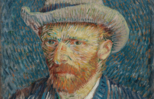 Винсент ван Гог. Художник всю жизнь страдал от множества психических расстройств, которые отравляли ему жизнь. Он яростно, на грани безумия,  творил в период маний и впадал в своеобразный "анабиоз" во время депрессии.