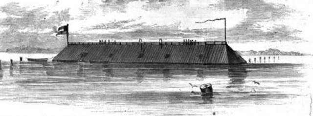 6. Шутка с "Джорджией" Броненосец "Джорджия" был построен на верфях Конфедерации и спущен на воду в 1863 году. менее чем через два года южане затопили, чтобы он не попал в руки северян. 