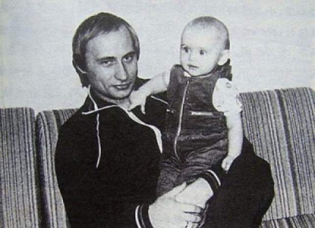 Владимир Путин со старшей дочерью - Марией