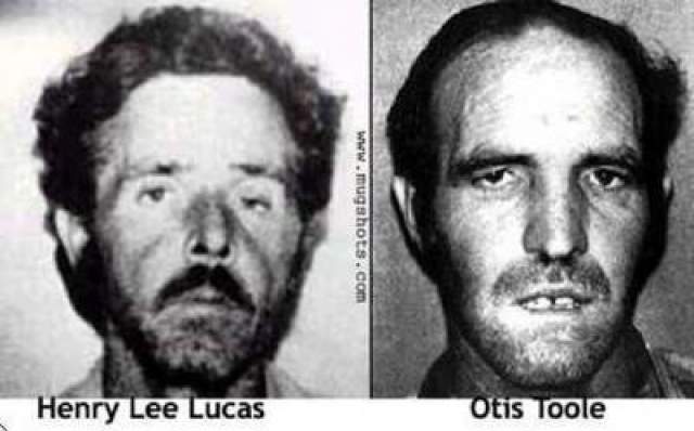 Генри Лукас и Оттис Тул  В 1973 году эти двое встретились и сразу же полюбили друг друга. В 1983 году Лукаса арестовали за хранение оружия, и он вдруг начал хвастаться, что отнял немало жизней. В итоге пара призналась в убийстве сотни человек. Они знали детали убийств, которые могли знать только убийцы. 