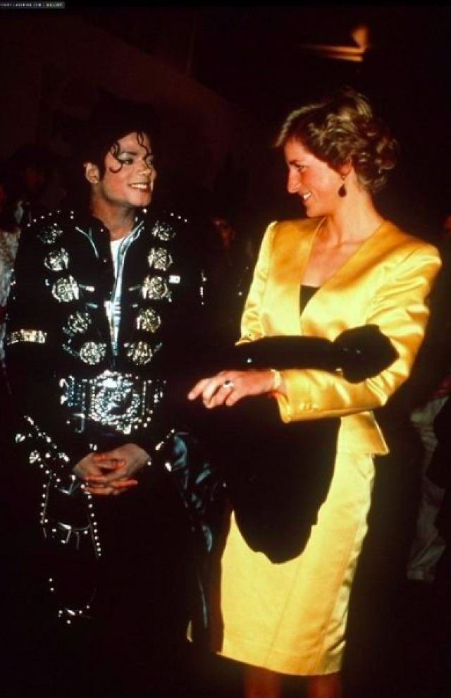 Майкл Джексон и принцесса Диана 