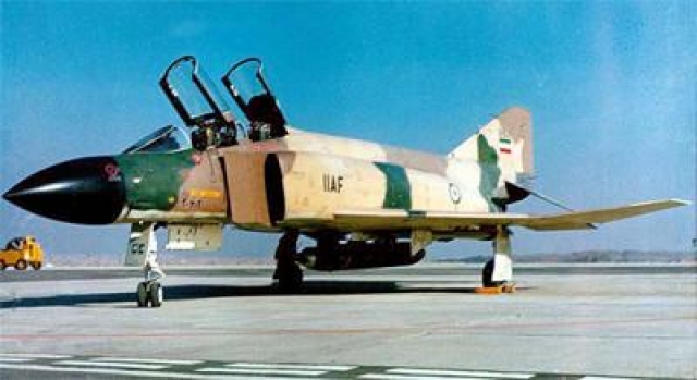 Геннадию Елисееву было посмертно присвоено звание Героя Советского Союза. Экипаж разведывательного самолета – американского полковника и пилота-иранца через 16 дней выдали властям Ирана. На фото: RF-4C Phantom II иранских ВВС