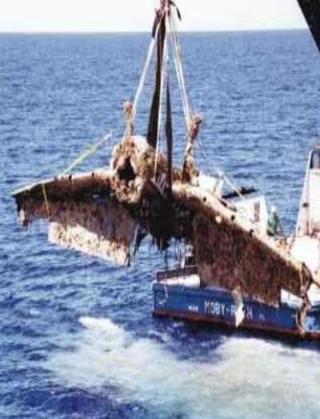 Кстати, в 2010 году поисковое судно "Дип Си" обнаружило четверку "Эвенджеров", лежащих строем на глубине 250 метров в 20 километрах северо-восточнее Форт-Лодердейла. Пятый торпедоносец-бомбардировщик лежал в двух километрах от места крушения. 
