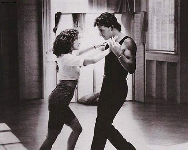 Патрик Суэйзи и Дженнифер Грей  Одна из самых успешных романтических мелодрам в истории "Грязные танцы", как и все, что связано с ритмом и хореографией, не могла бы стать прокатным хитом, не присутствуй в фильме "химия" между партнерами. 