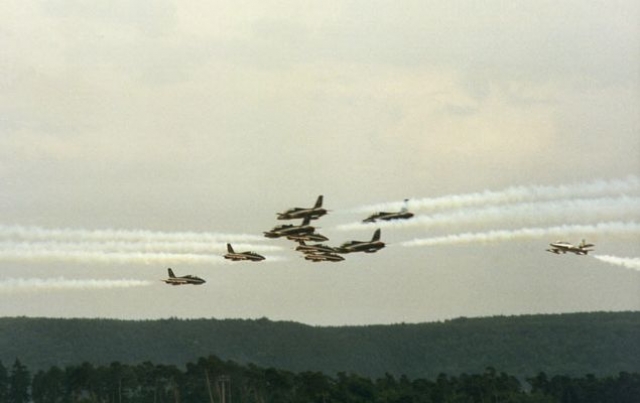 Столкновение над авиабазой Рамштайн (28 августа 1988 года). На американской авиабазе в немецком городе Рамштайн проводилось ежегодное авиашоу, приуроченное к началу учений НАТО в Западной Европе.