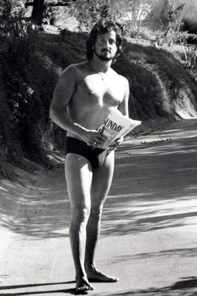 Сильвестр Сталлоне в Малибу, 1979 год 